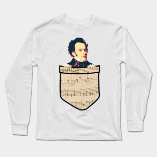 Franz Schubert In My Pocket Long Sleeve T-Shirt